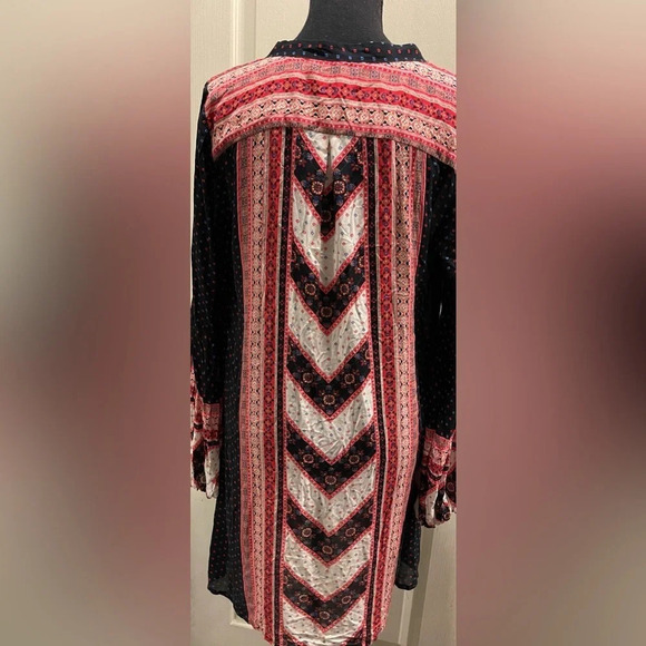 Free People Peacemaker Dress, Black Combo, Small, EUC - Picture 12 of 13